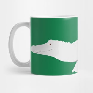 Albino Alligator Mug